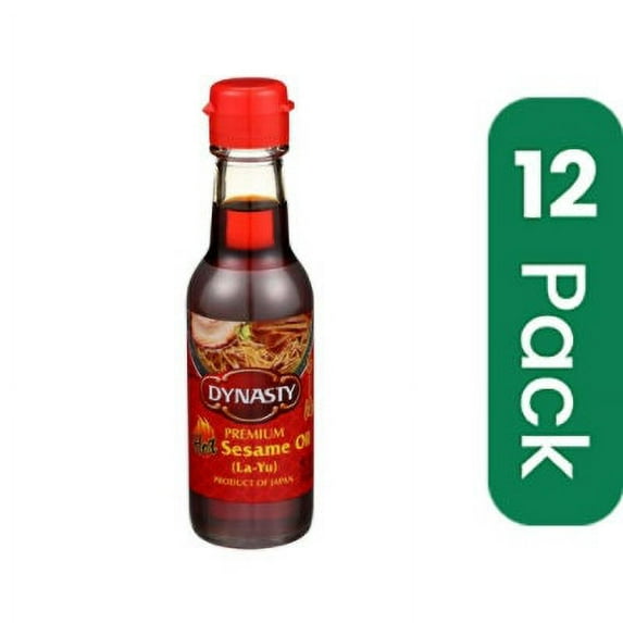 Dynasty Premium Hot Sesame Oil 5 oz (Pack Of 12)