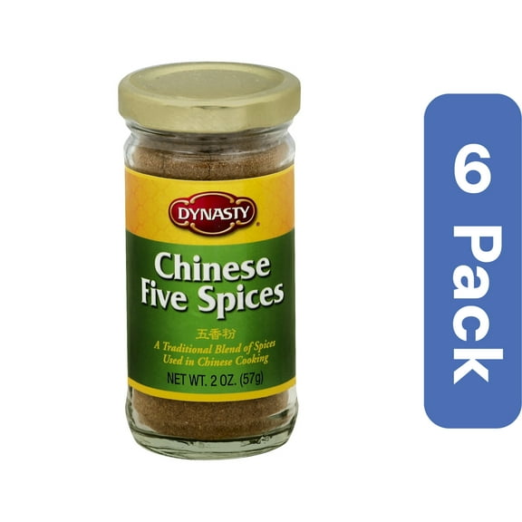 Dynasty Seasoning Powder Five Spice 2 oz (Pack of 6)