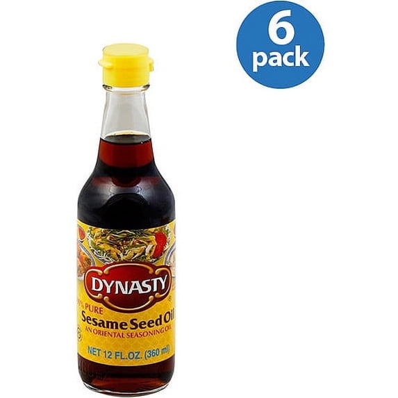 Dynasty Sesame Seed Oil, 12 oz (Pack of 6)