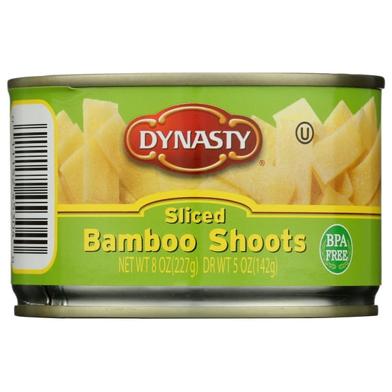Dynasty Sliced Bamboo Shoots, BPA Free, Allergy-Friendly, 8 oz Can