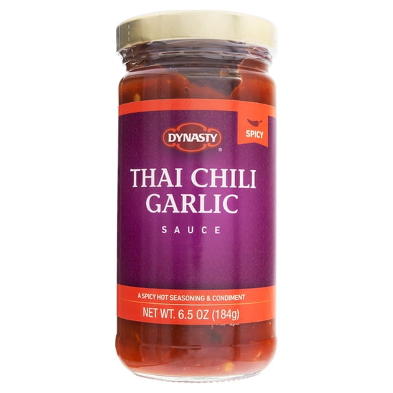 Dynasty Thai Chili Garlic Sauce 6.5 oz 184g (Pack 1) Plus NineChef Brand Coffee Spoon