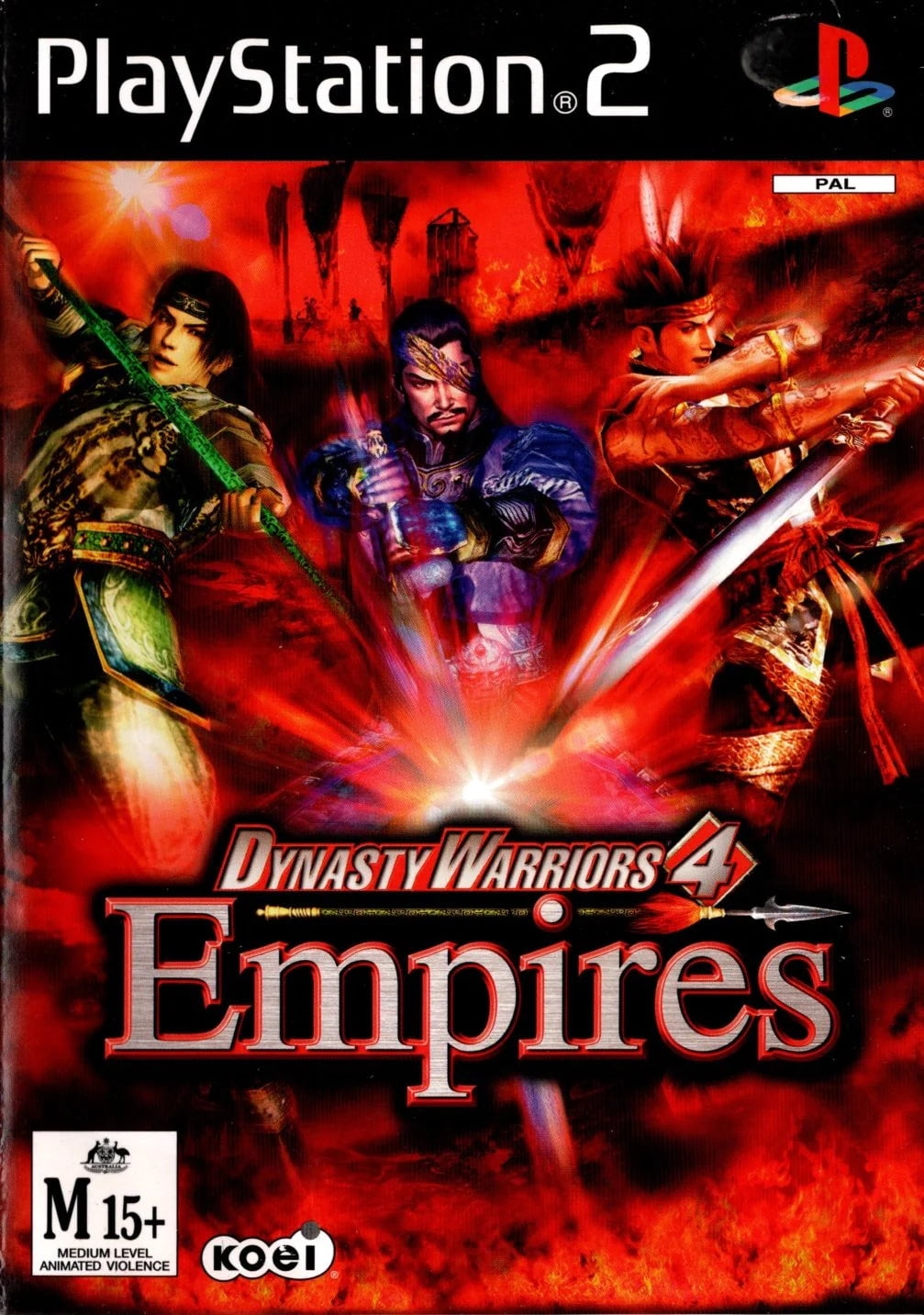 Jeu Dynasty Warriors 4 Empires Pour PlayStation 2 - Bon état, Boîtier Et Instructions Inclus