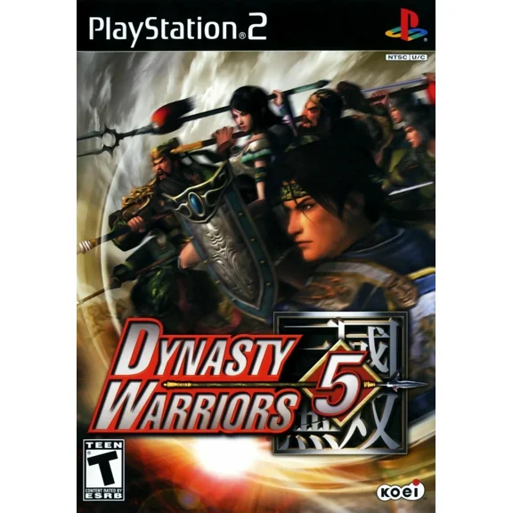 Dynasty Warriors 5 [PlayStation 2 PS2 Koei Strategy Guan Yu Lei Bei Lu Bu] New