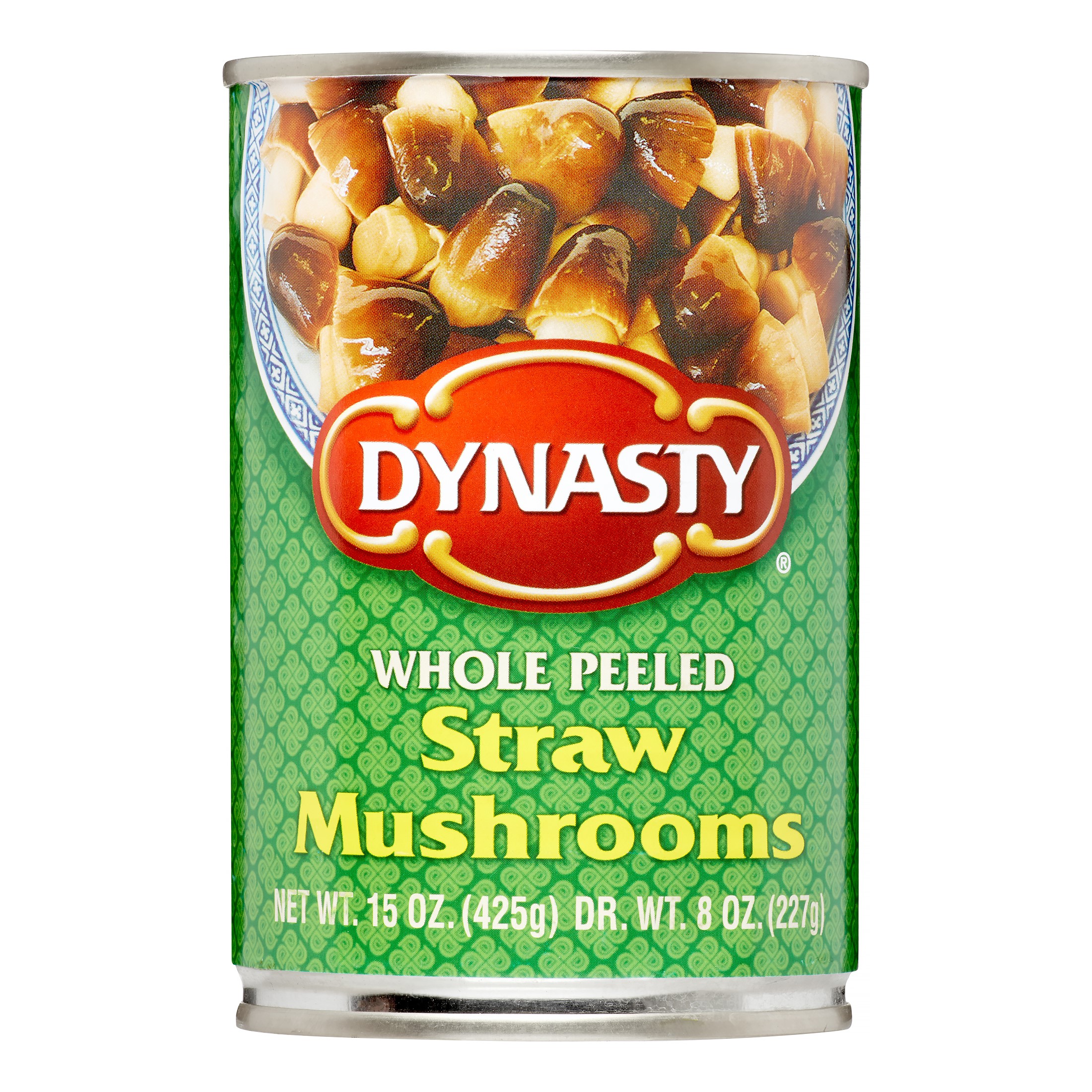 Dynasty Whole Peeled Straw Mushrooms, 15 oz can - image 1 of 3