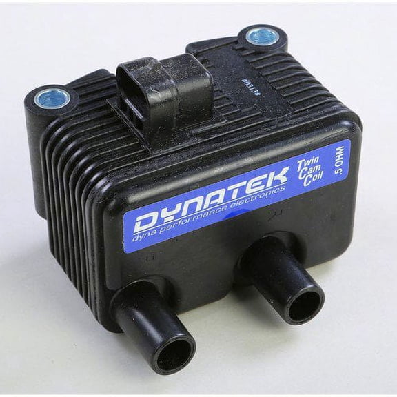 Dynatek OEM Style Dual-Output Ignition Coil 0.5 Ohm 12V for Twin Cam Carb Models and Sportster (DC6-6)