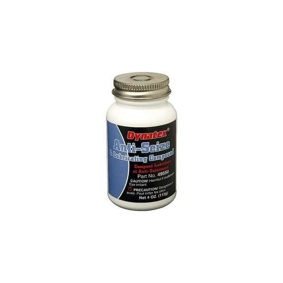 Dynatex 49550 Anti-Seize & Lubricating Compound 4 Oz. Brush Top