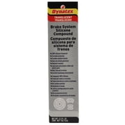 Dynatex Brake System Silicone Compound 5.3 oz Tube - Pure Silicone, No Petroleum,40 F to 500 F, Stops Squeal Protects Rubber, Moisture Resistant Single