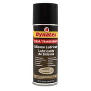 Dynatex Silicone Spray Lubricant 10.25 oz Aerosol Can - Dry Film, Waterproofs, Protects & Lubricates, Colorless Non-Toxic, Safe on Metal Plastic Rubber Single