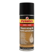 Dynatex Penetrating Oil 12 oz Aerosol Can - Multi-Purpose, Loosens Rusted Parts, Protects Tools from Rust, Lubricates Metal Plastic Rubber Single