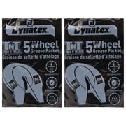 Dynatex 5th Wheel Grease 2 oz Packet - Heavy-Duty Waterproof, Graphite & Moly, High Load Plating, Anti-Rust & Corrosion 2-Pack