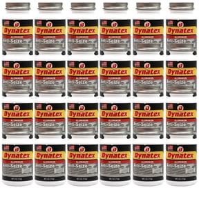 Dynatex Aluminum Anti-Seize 4 oz Can - General Purpose, Prevents Galling Seizing Corrosion, High Heat & Pressure Resistant, Aluminum & Graphite (24-Pack)