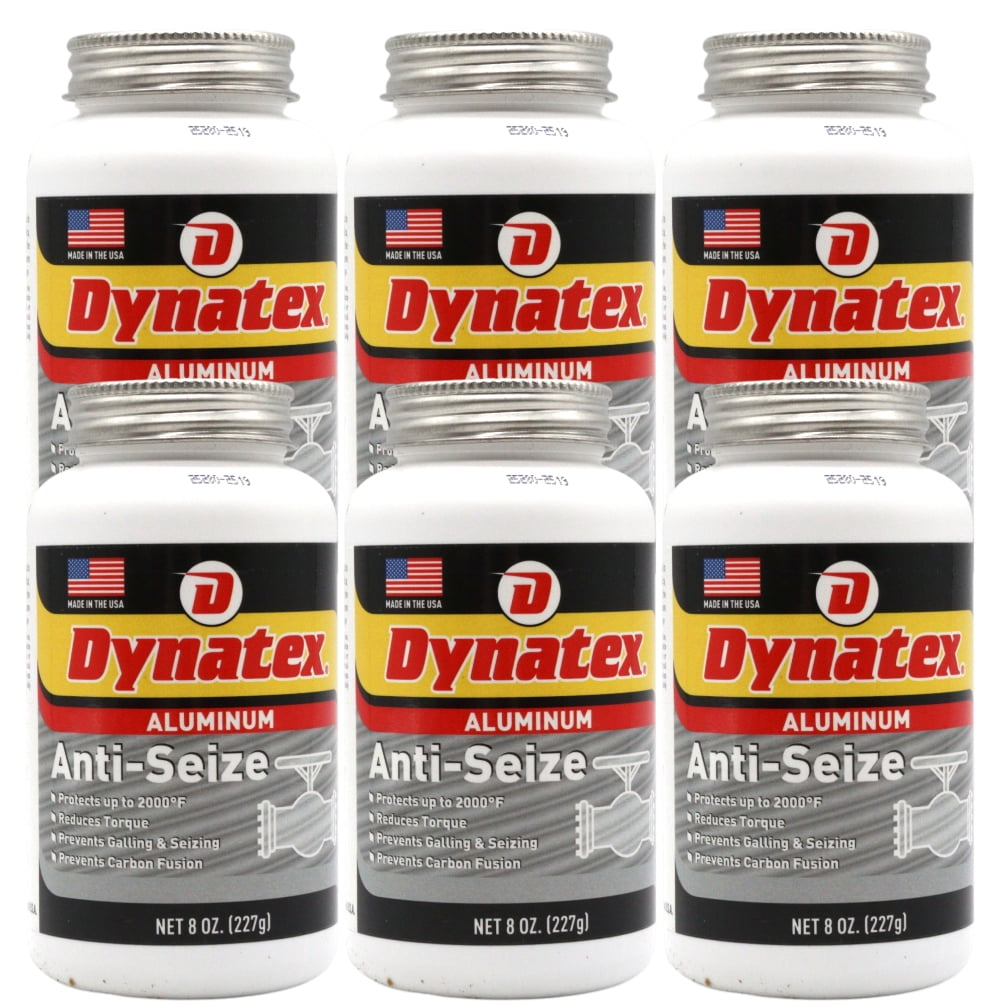 Dynatex Aluminum Anti-Seize 8 oz Can - General Purpose, Prevents ...