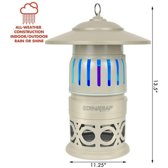 Dynatrap DT1050-DEC Outdoor Insect Trap DT1050-DEC2, 1/2 Acre, Stone