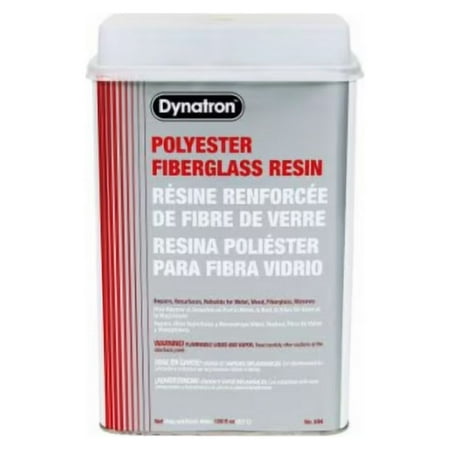 Dynatron 694 694 Fiberglass Resin, 1 gal Can, Amber, Liquid