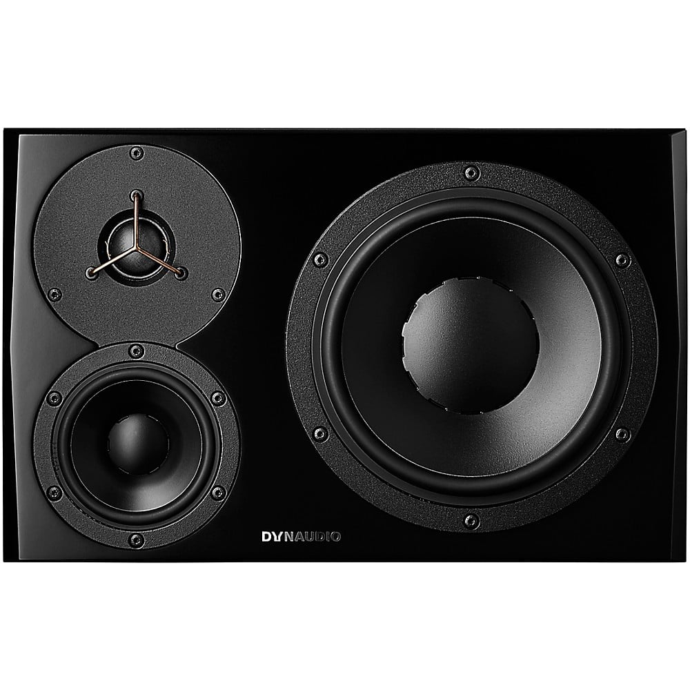 Dynaudio LYD 48 3-way Powered Studio Monitor (Each) - Black Left