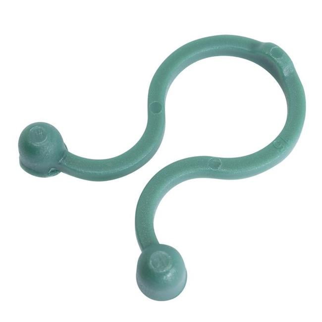 Green Christmas Tree Light Clips for Mini Lights, 100 Pack