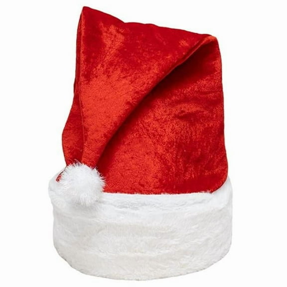 Dyno 9106137 27 in. Oversized Spring Loaded Santa Hat, Red & White - Pack of 6