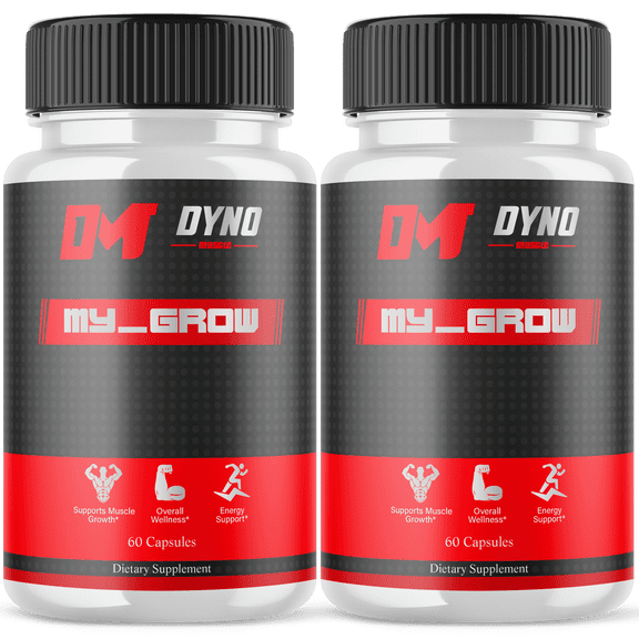 Dyno My Grow Advanced Formula Pills All Natural Vitamin Supplement 120 Capsules