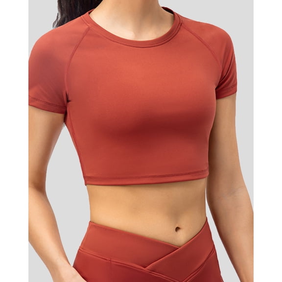 Dyno Raglan Workout Crop Top