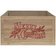 thumbnail image 1 of Dyno Seasonal Solutions 105249 20 x 11 in. Merry Christmas Stand Cover, Wood Veneer Finish, 1 of 1