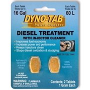 Dyno-tab 45602 Diesel Treatment with Injector Cleaner 2-tab Card