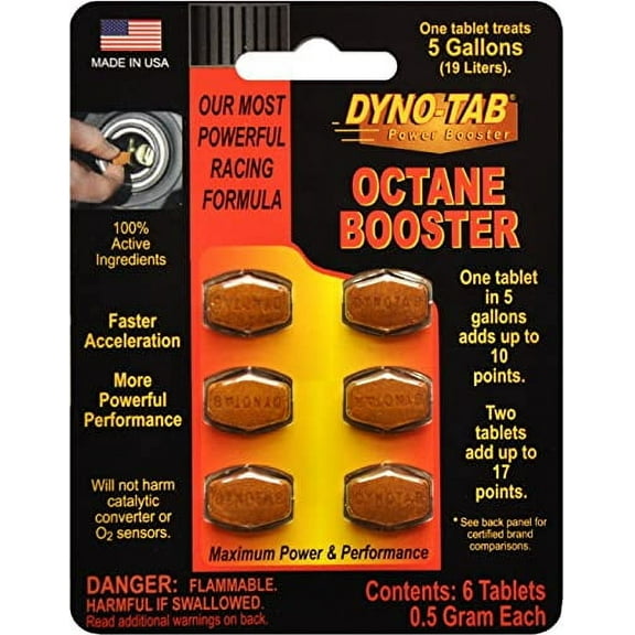 Dyno-tab Octane Booster 6-tab Card (48)