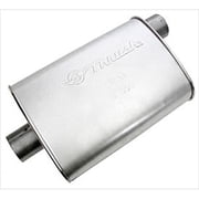 Dynomax 17631 Thrush Hush Super Turbo Muffler - Silver - 2.25 in.