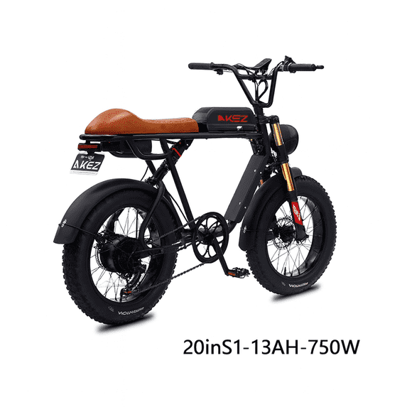 Dyskyn S1 20 Inch Electric Bike 750W Motor 48V 13Ah Removable Battery ...