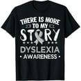 thumbnail image 1 of Dyslexia Awareness T Shirt Reading Disorder T-Shirt, 1 of 4