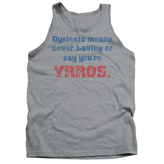 - Dyslexia - Tank Top - Small