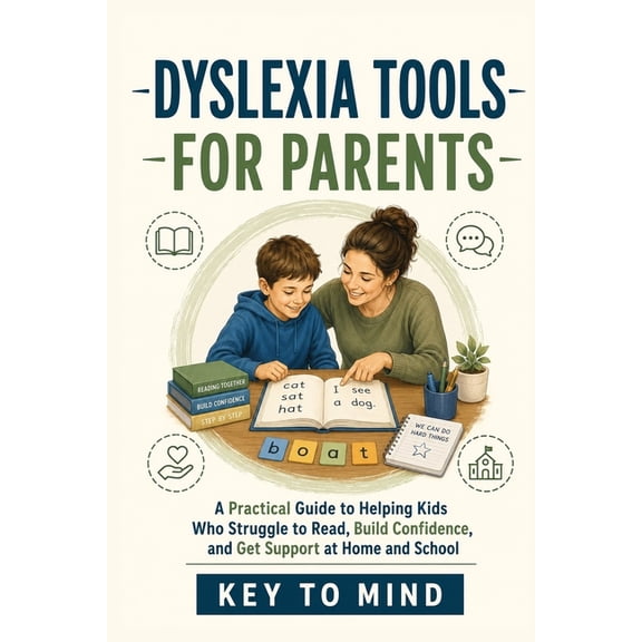 Dyslexia Tools for Parents: A Practical Guide to Helping Kids Who Struggle to Read, Build Confidence, and Get Support at, (Paperback)