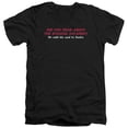 thumbnail image 1 of - Dyslexic Santanist - Slim Fit V Neck Shirt - Large, 1 of 2