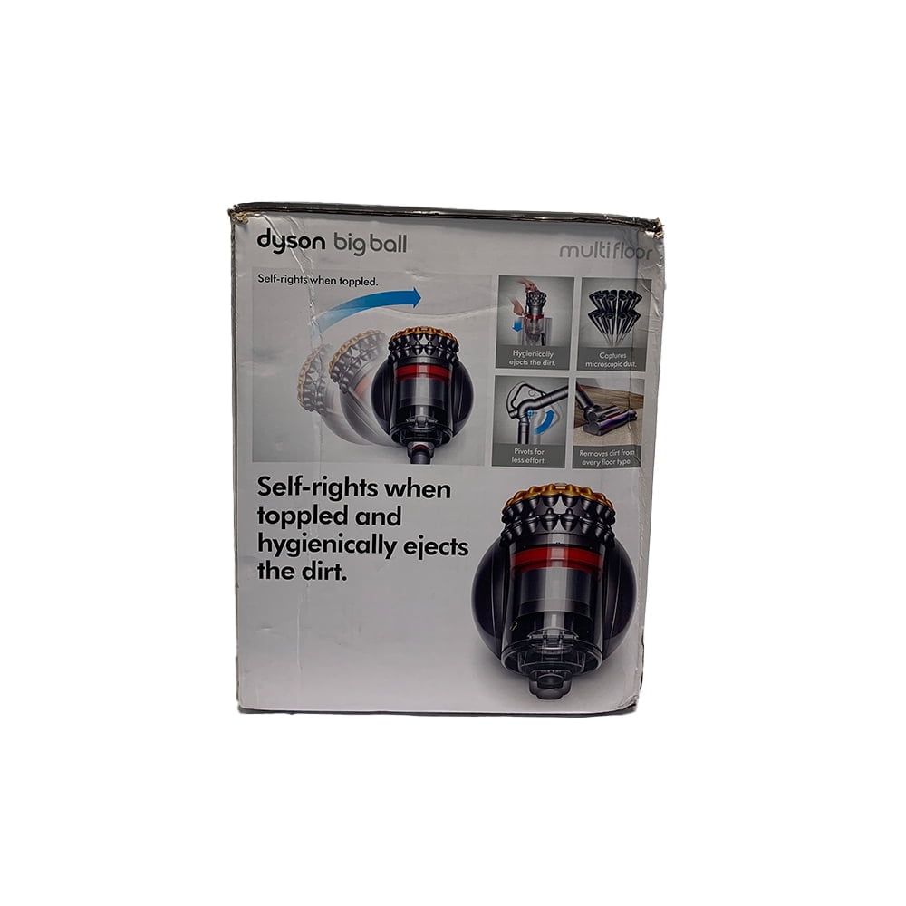 Dyson Big Ball Multi Floor Canister Vacuum Yellow/Iron Refurbished