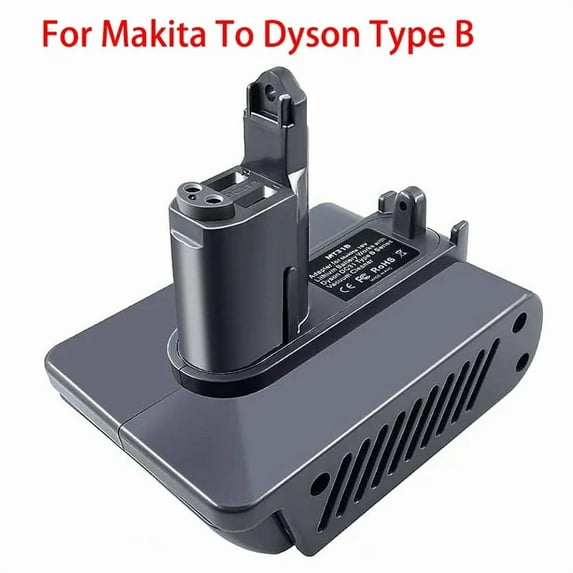 for Dyson DC34 DC44 Type b Adapter for Makita 18V Battery, for BL1850 Convert to DC31 DC34 DC35 DC44 DC45 DC56 DC57 917083-01 202932-02 965557-03 Animal Vacuum Cleaner
