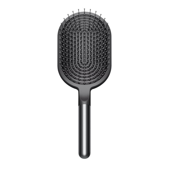Dyson Designed Paddle Hair Brush | Nickel/Black
