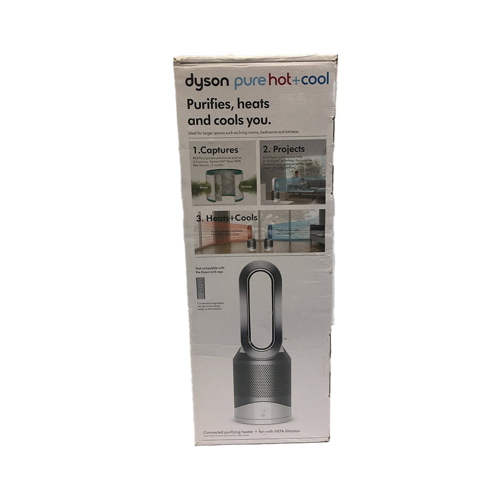 Dyson HP01 Pure Hot + Cool Air Purifier, Heater & Fan | White