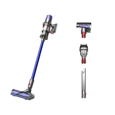 Dyson - V11 Cordless Vacuum with 6 accessories - Nickel/Blue