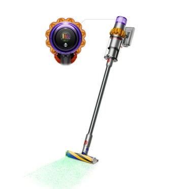 Restored Premium Dyson V15 Detect Vacuum | Yellow/Nickel (Refurbished)