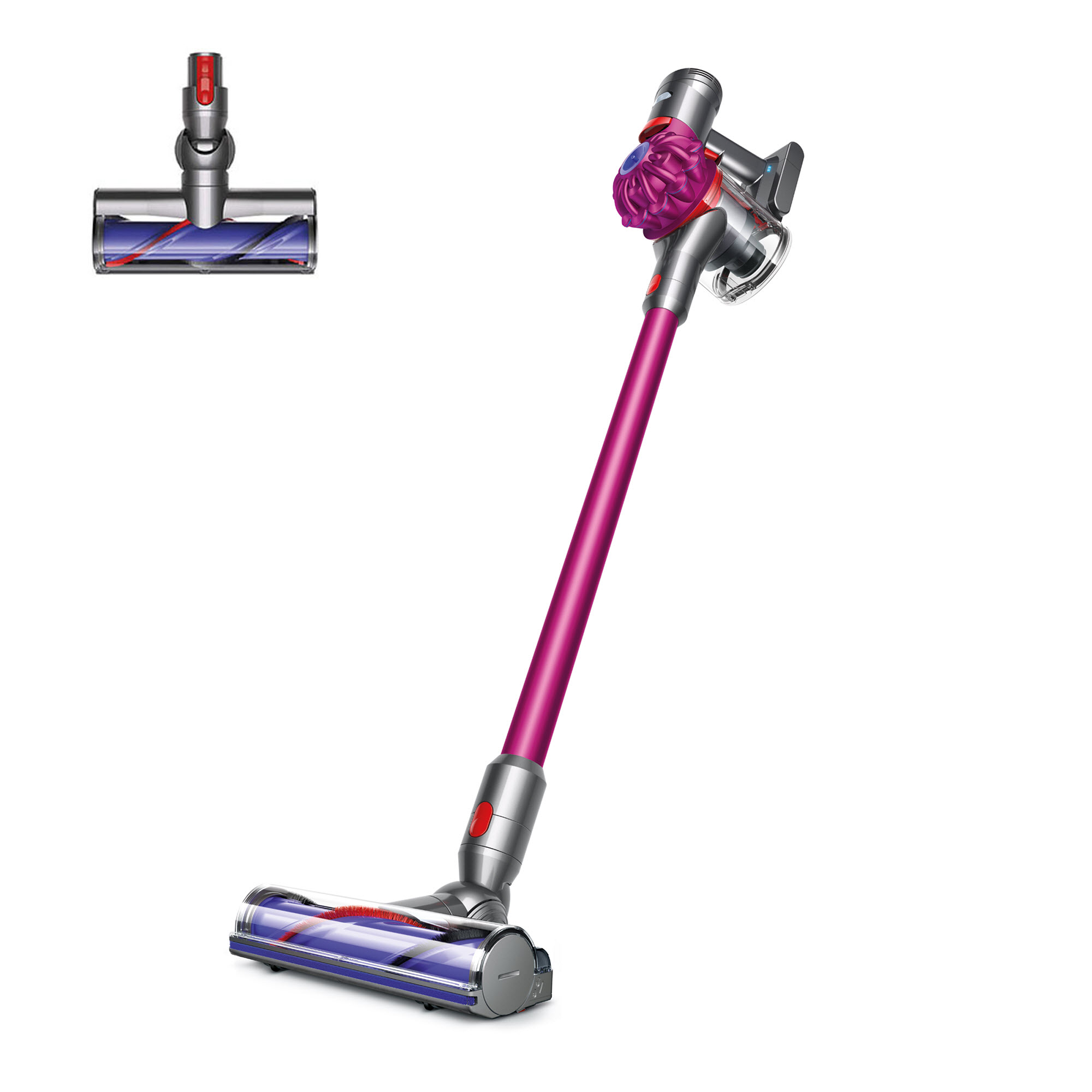 Dyson V7 Motorhead Cordless Vacuum | Fuchsia | Refurbished - Walmart.com