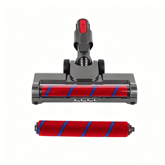 Soft Roller Brush Head with LED Light Compatible with Dy*son V7 V8 V10 V11 Cordless Vacuum, Hardwood Floor Attachment