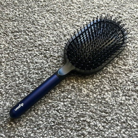 Dyson-designed Paddle brush Prussian blue