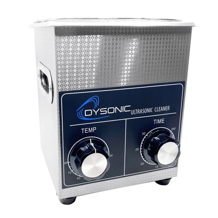 Dysonic 2QT Ultrasonic Cleaner Stainless Steel Heated Jewelry Cleaning with Timer