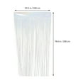 thumbnail image 1 of Dytern Birthday 2pcs Holiday Fringe Curtains Backdrop Fringe Curtain Birthday Party Decorations Photo Props, 1 of 10