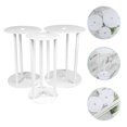 thumbnail image 1 of Dytern Birthday 3 Sets of Cake Support Plastic Cake Stand Birthday Cake Stand Cake Support Stand with Plate, 1 of 10