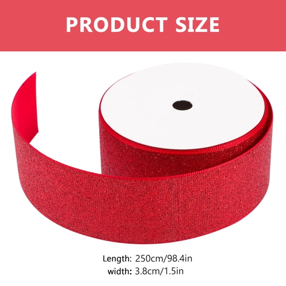 Dytern Cake Ribbon Roll for Bow Making and Cake Decoration Crafts, Perfect for Wedding Bouquets and Party Decorations