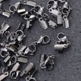 thumbnail image 1 of Dytern DIY 10 PCS DIY Jewelry Lobster Clasps Lobster Claw Buckles DIY Jewelry Pendant Necklace Bracelet Clasps Hooks for Home Jewelry Making (Silver), 1 of 10
