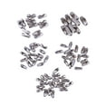 thumbnail image 1 of Dytern DIY 100pcs Stainless Steel Bead Chain Connector Ball Chain Connector Clasps DIY Jewelry Accessories (1.5mm+2mm+2.4mm+3.0mm+4.0mm), 1 of 10