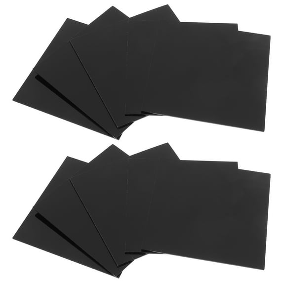 Dytern DIY 10pcs Acrylic Sheet DIY Materials Handcraft Acrylic Board for Painting Photography