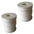 Dytern DIY 2 Roll 61m 24 Strand Smokeless Cotton Candle Wick DIY Candle