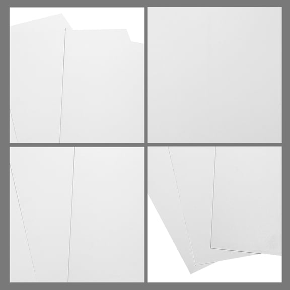 Dytern DIY 3Pcs DIY Blank Aluminum Plate Metal Board Photo Blank Sign Metal Board